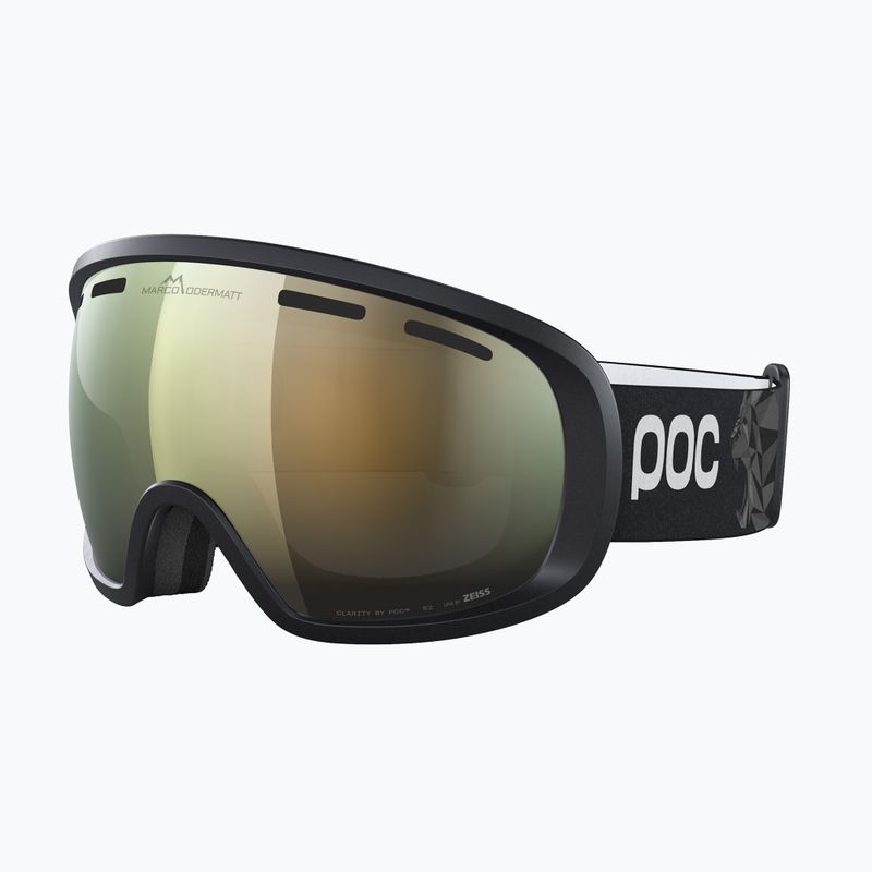 Skibrille POC Fovea Marco Odermatt Ed. uranium black/podium gold/sunny gold 4