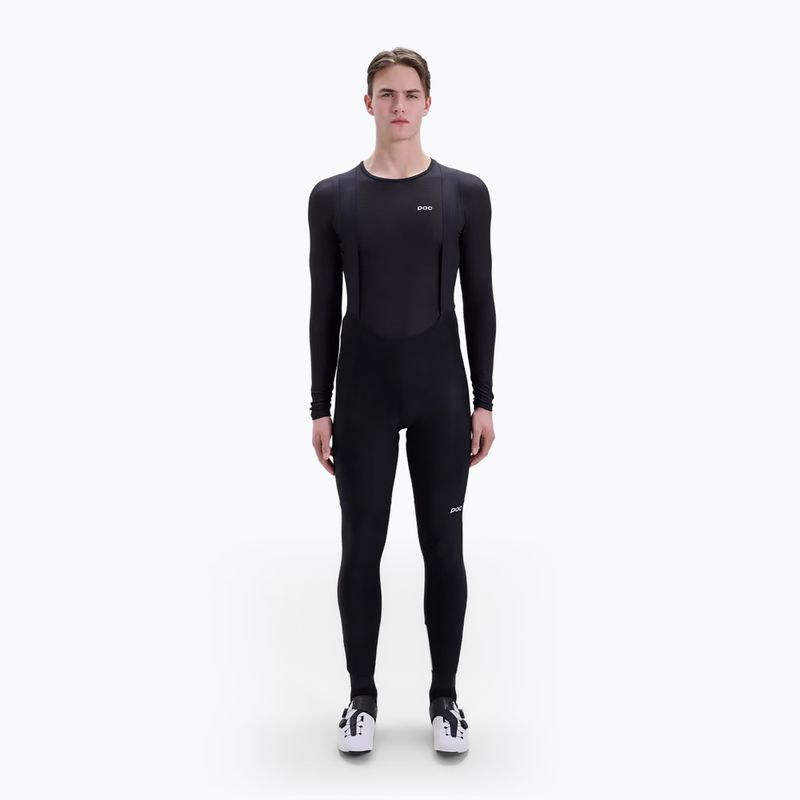 Herren-Radlongsleeve POC Layer Mid Jersey uranium black 2
