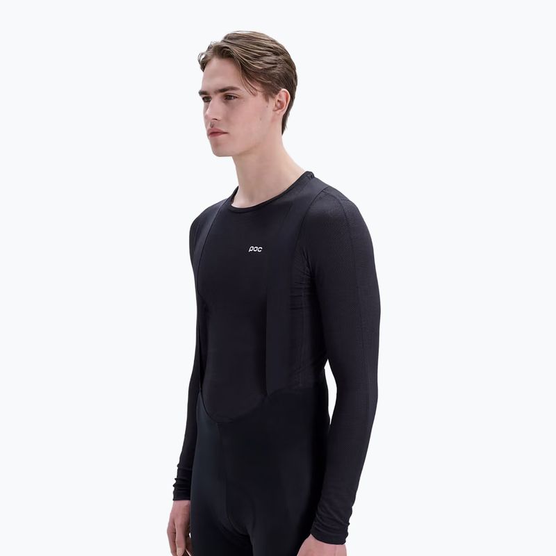 Herren-Radlongsleeve POC Layer Mid Jersey uranium black 4