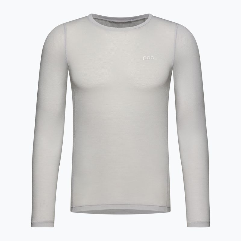Herren-Radlongsleeve POC Layer Mid Jersey granite Grey 6