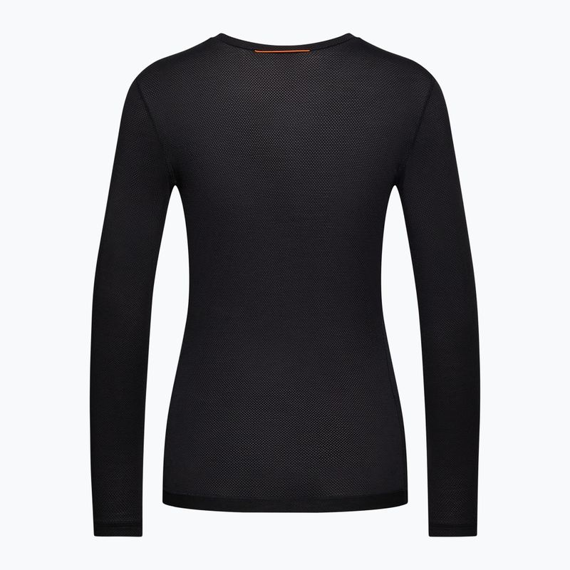 Damen Langarm-Radtrikot POC Layer Mid Jersey uranium black 6