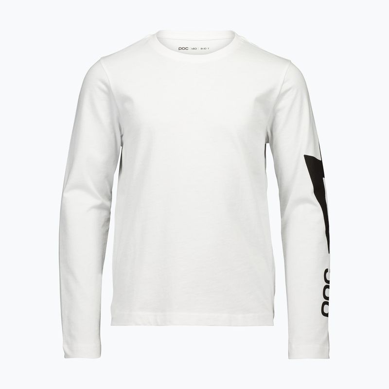 Longsleeve Kinder POC Tee Jr hydrogen white 4