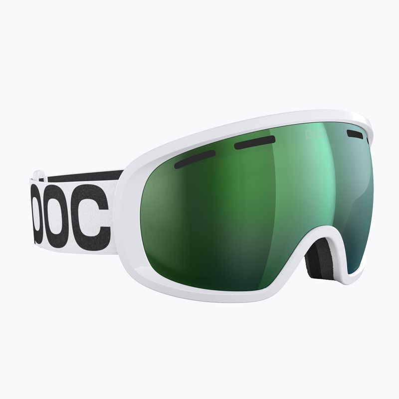 Skibrille POC Fovea hydrogen white/partly sunny green 2