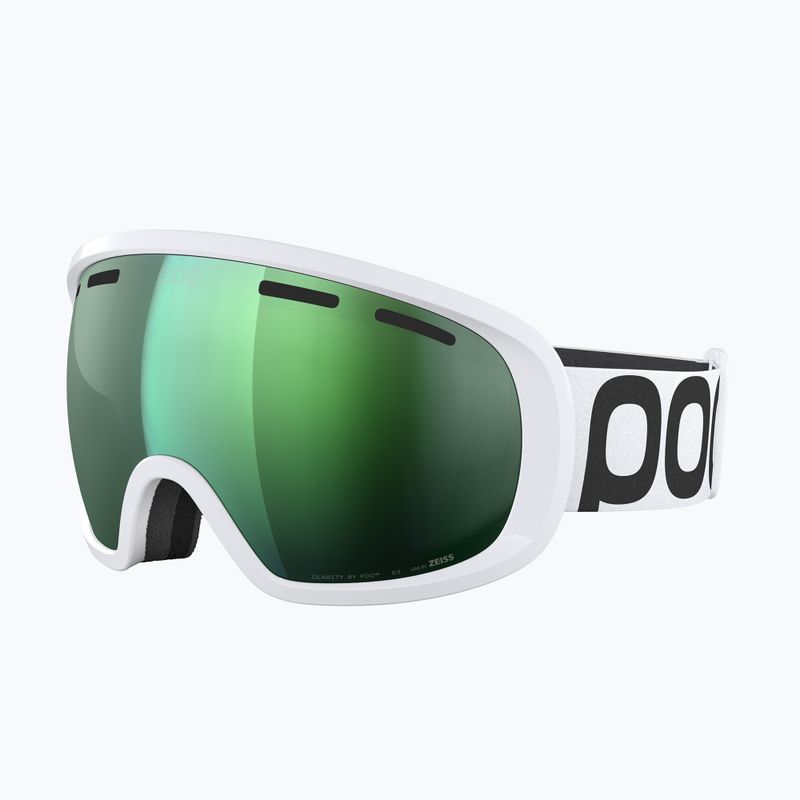 Skibrille POC Fovea hydrogen white/partly sunny green 4