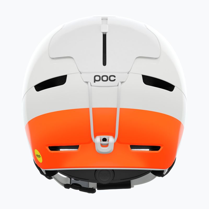 Skihelm POC Obex MIPS hydrogen white/fluorescent orange 4