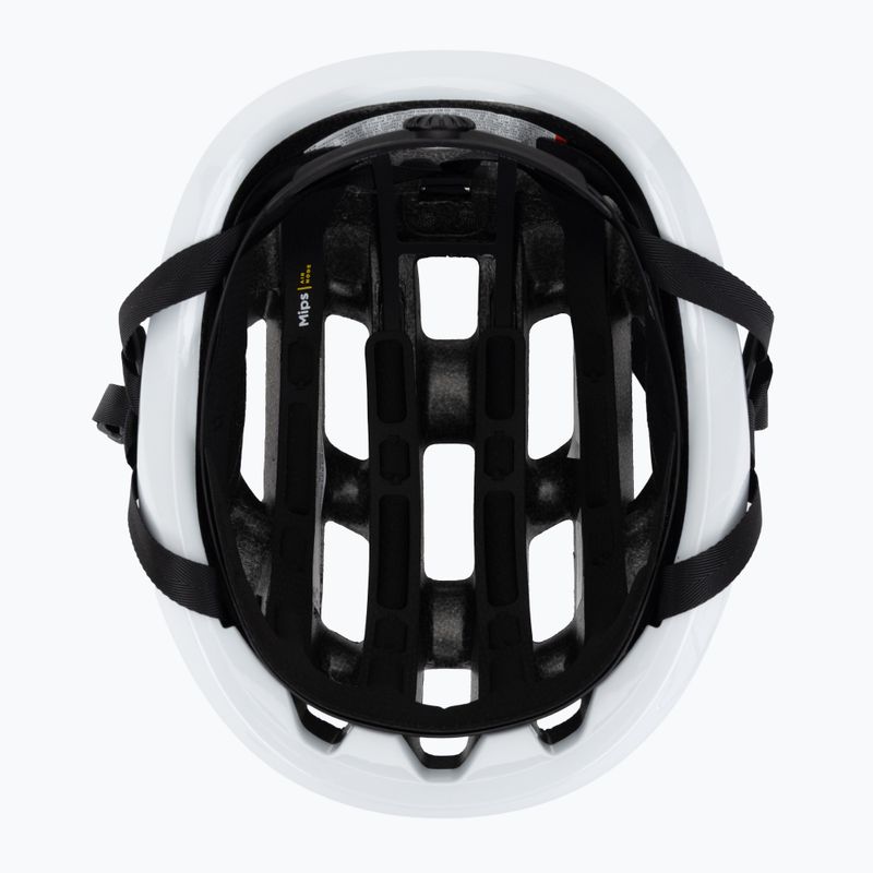 Fahrradhelm POC Ventral Air MIPS hydrogen white/uranium black matt w. logo 5