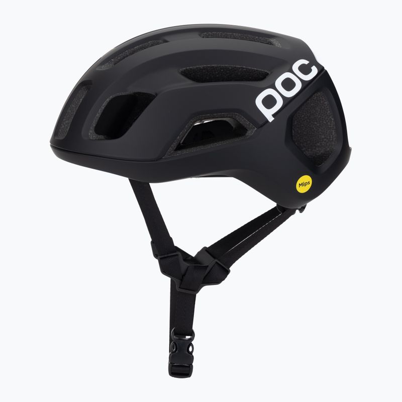 Fahrradhelm POC Ventral Air MIPS uranium black matt/hydrogen white w. logo 3