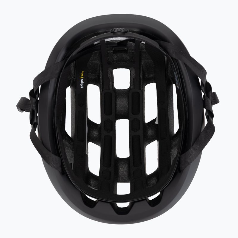 Fahrradhelm POC Ventral Air MIPS uranium black matt/hydrogen white w. logo 5