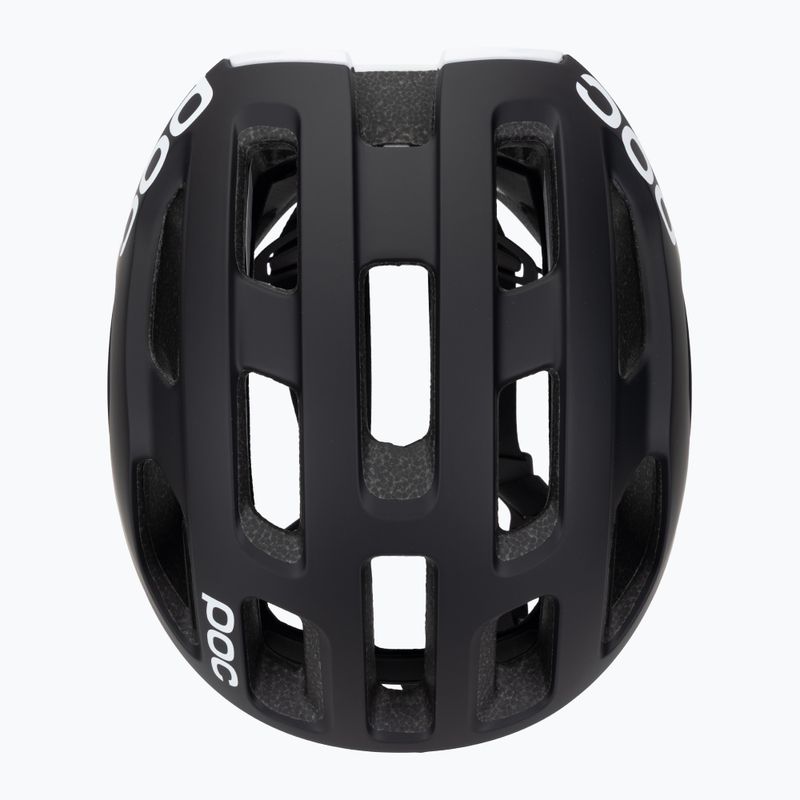 Fahrradhelm POC Ventral Air MIPS uranium black matt/hydrogen white w. logo 6