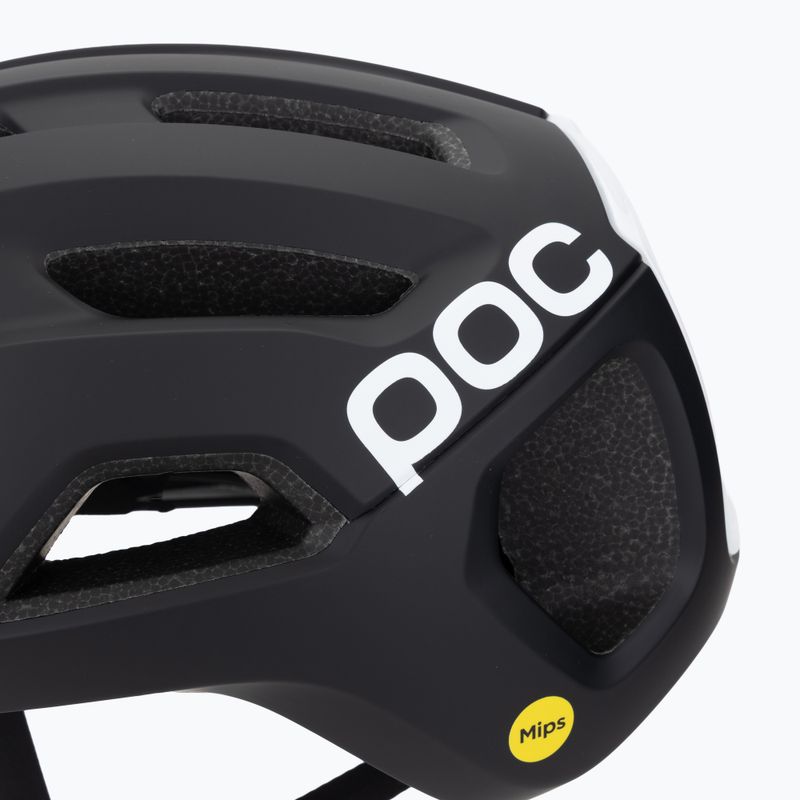 Fahrradhelm POC Ventral Air MIPS uranium black matt/hydrogen white w. logo 7