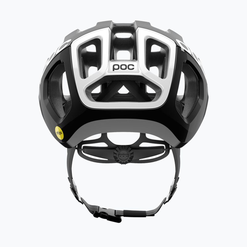 Fahrradhelm POC Ventral Air MIPS uranium black matt/hydrogen white w. logo 4