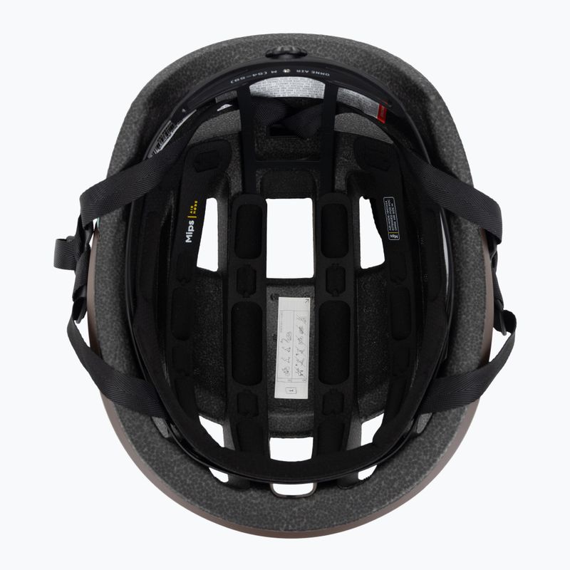 Fahrradhelm POC Omne Air MIPS bronzite brown matt/lazurite blue matt 5