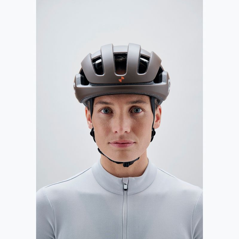 Fahrradhelm POC Omne Air MIPS bronzite brown matt/lazurite blue matt 6