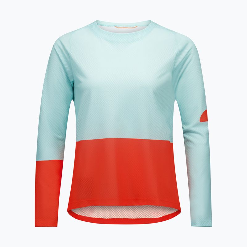 Damen Fahrrad-Langarmshirt POC Motion Air lazurite blue/carnelian range 5