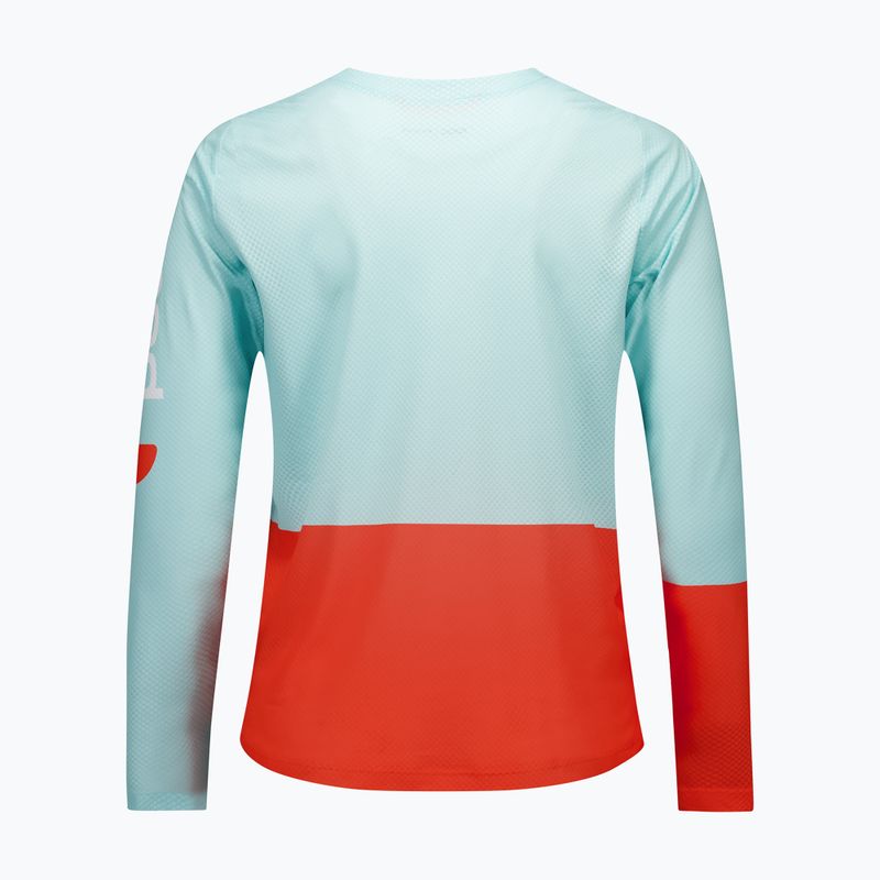Damen Fahrrad-Langarmshirt POC Motion Air lazurite blue/carnelian range 6