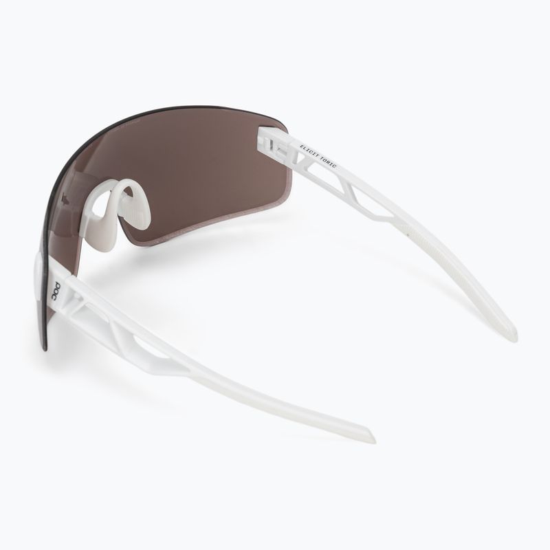 Sonnenbrille POC Elicit Toric hydrogen white/clarity road/sunny silver 2