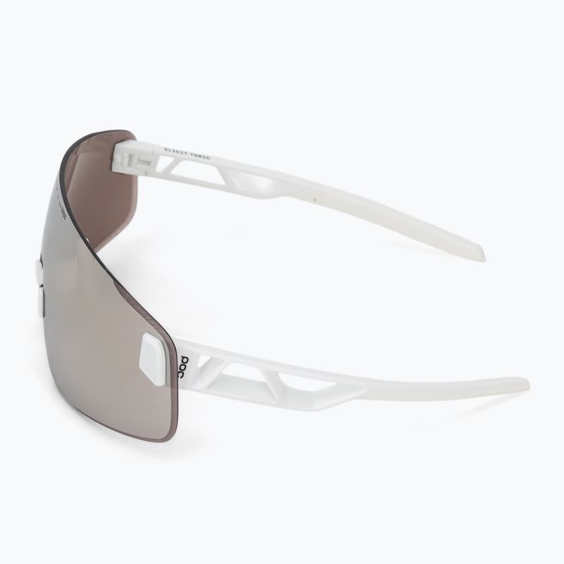 Sonnenbrille POC Elicit Toric hydrogen white/clarity road/sunny silver 4