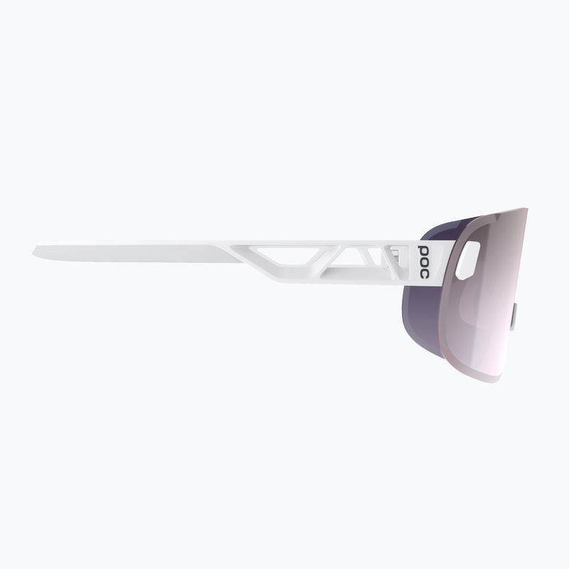 Sonnenbrille POC Elicit hydrogen white/clarity road/sunny silver 4