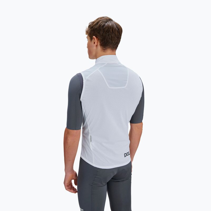 Herren-Fahrradweste POC Enthral hydrogen white 2