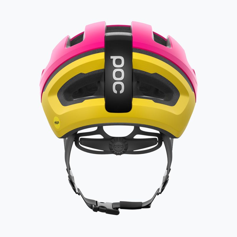 Fahrradhelm POC Omne Air MIPS rhos red matt/citrine yellow matt 4