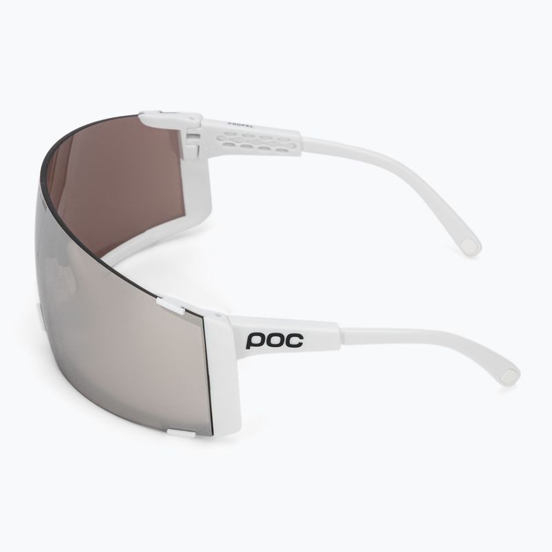 Sonnenbrille POC Propel hydrogen white/clarity road/sunny silver 4
