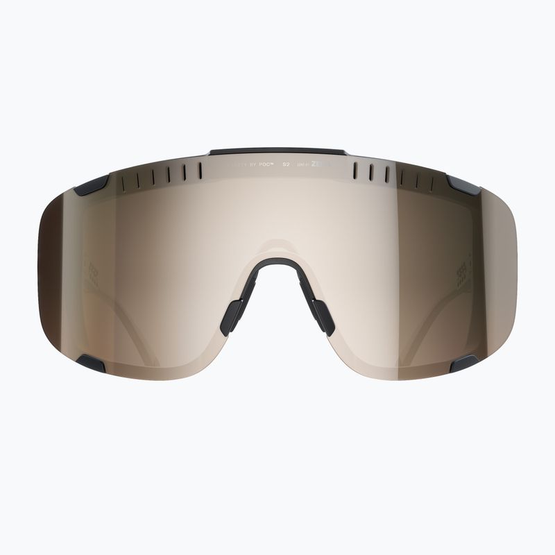 Sonnenbrille POC Devour uranium black/clarity trail/partly sunny silver 2