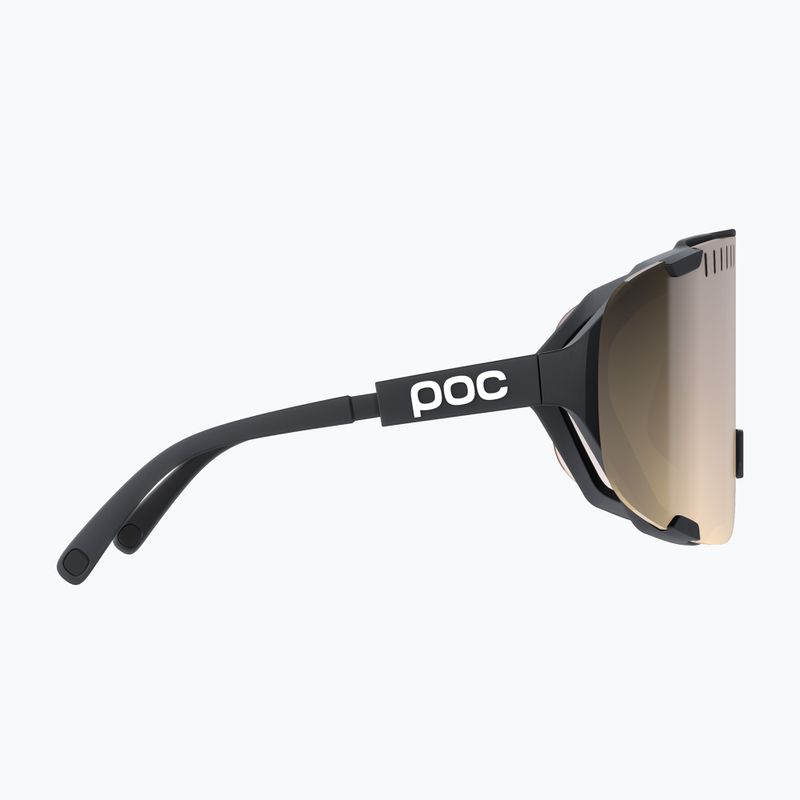 Sonnenbrille POC Devour uranium black/clarity trail/partly sunny silver 4