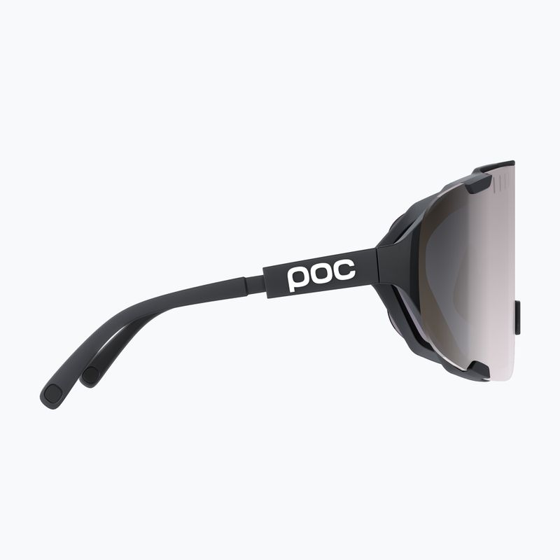 Sonnenbrille POC Devour uranium black/clarity road/sunny silver 4
