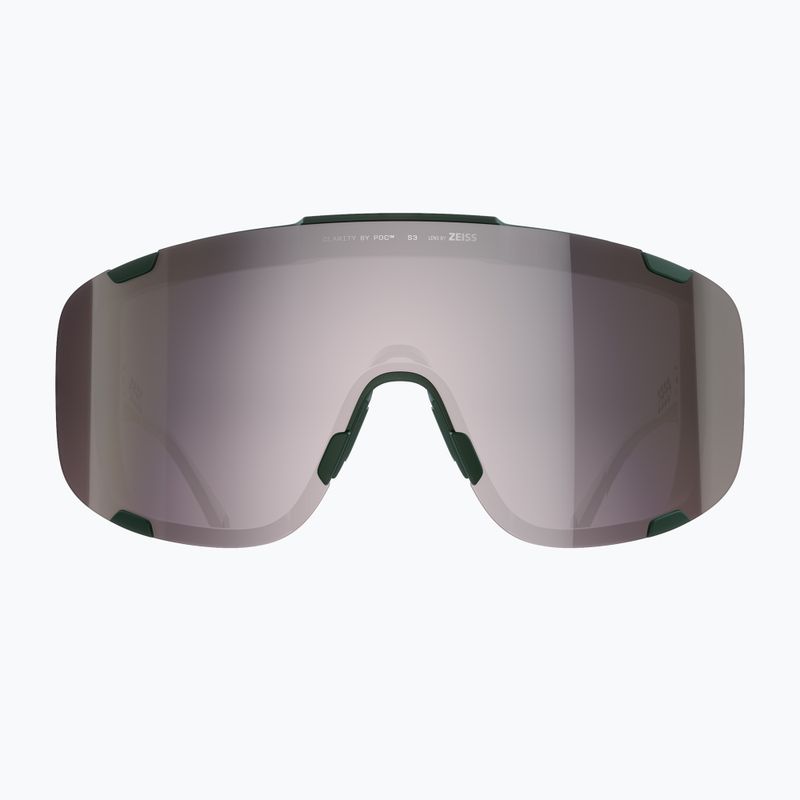 Sonnenbrille POC Devour pargasite green/clarity road/sunny silver 2