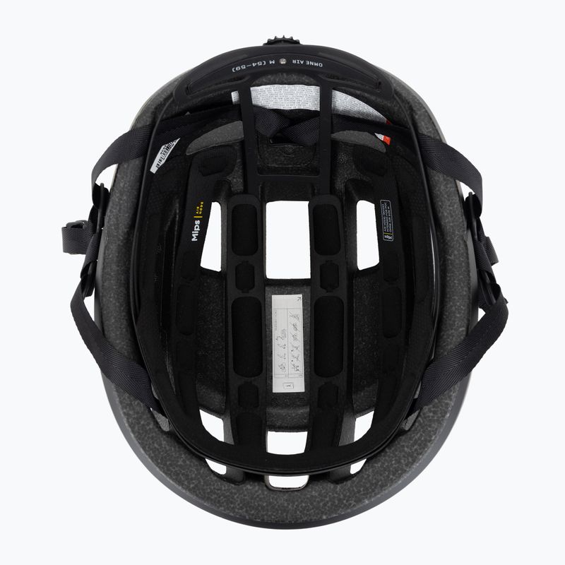 Fahrradhelm POC Omne Air MIPS uranium black matt/hydrogen white w. logo 5