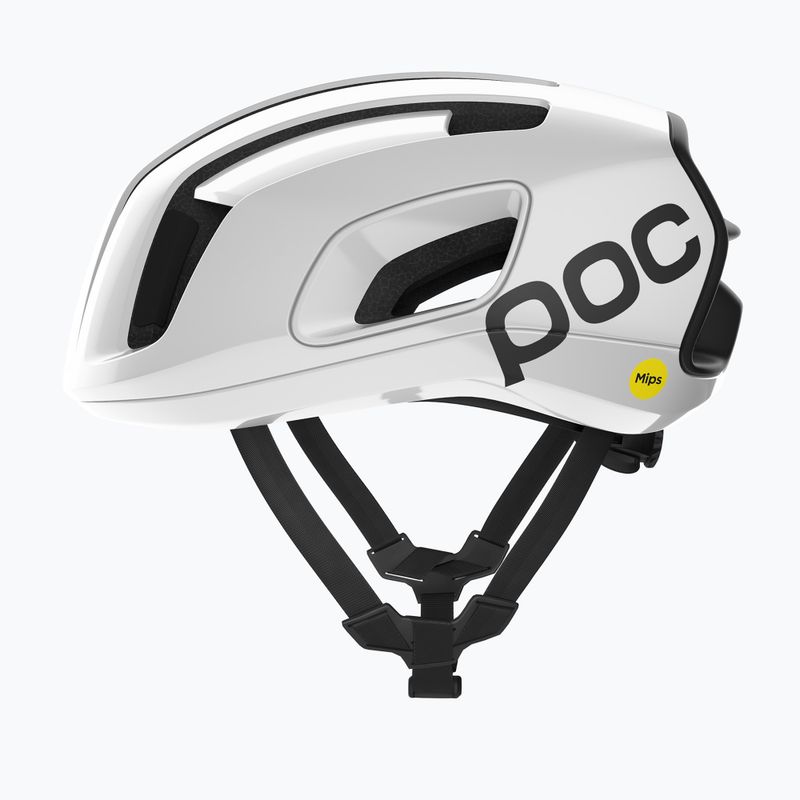 Fahrradhelm POC Cytal hydrogen white/uraniumb black matt with logo 2
