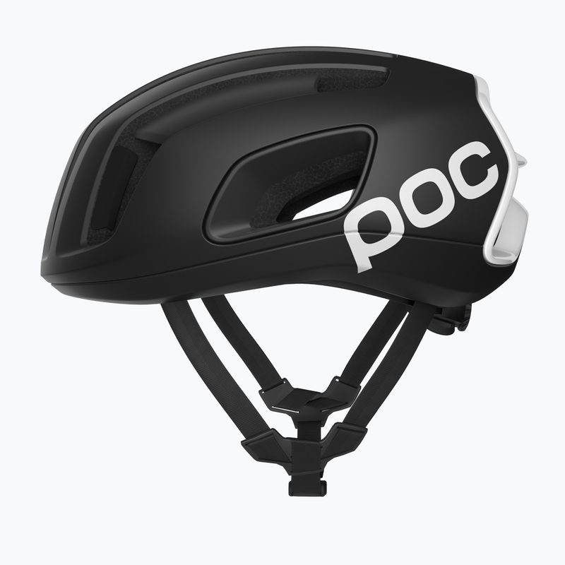 Fahrradhelm POC Cytal uranium black matt/hydrogen white w. logo 2