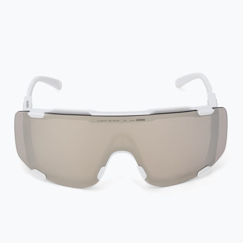 Sonnenbrille POC Devour Mid hydrogen white/clarity road/sunny silver 4
