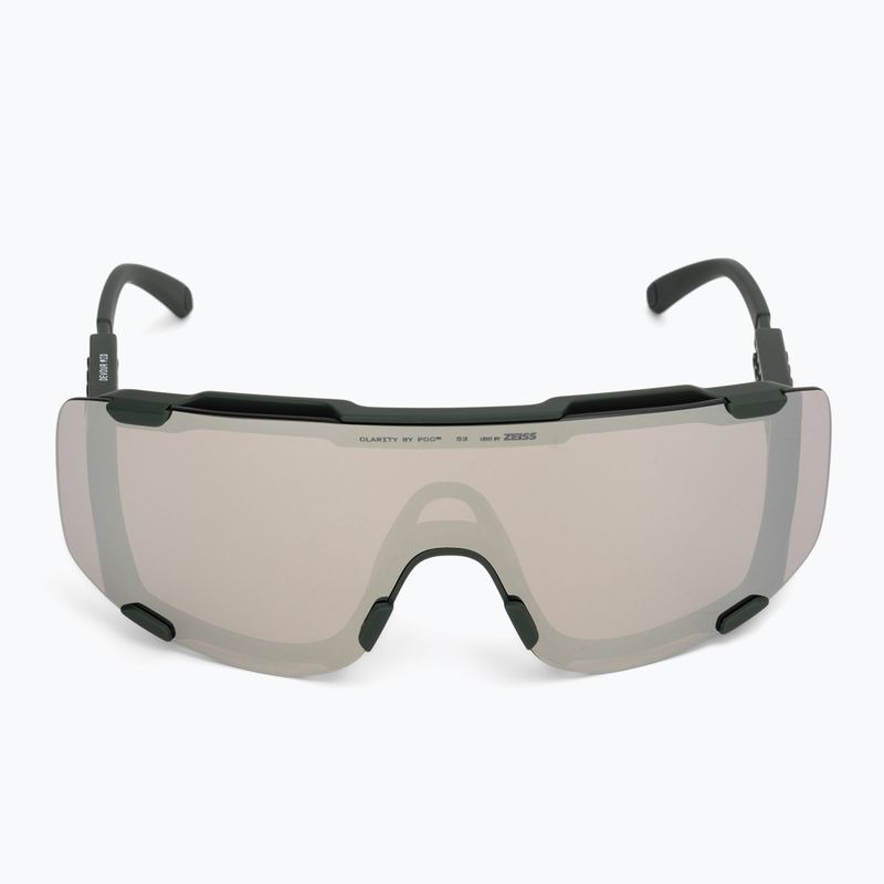 Sonnenbrille POC Devour Mid pargasite green/clarity road/sunny silver 3