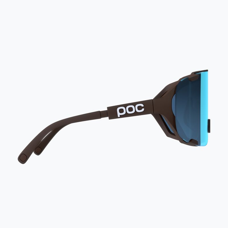 Sonnenbrille POC Devour Mid bronzite brown/clarity univ/partly sunny turquoise 4