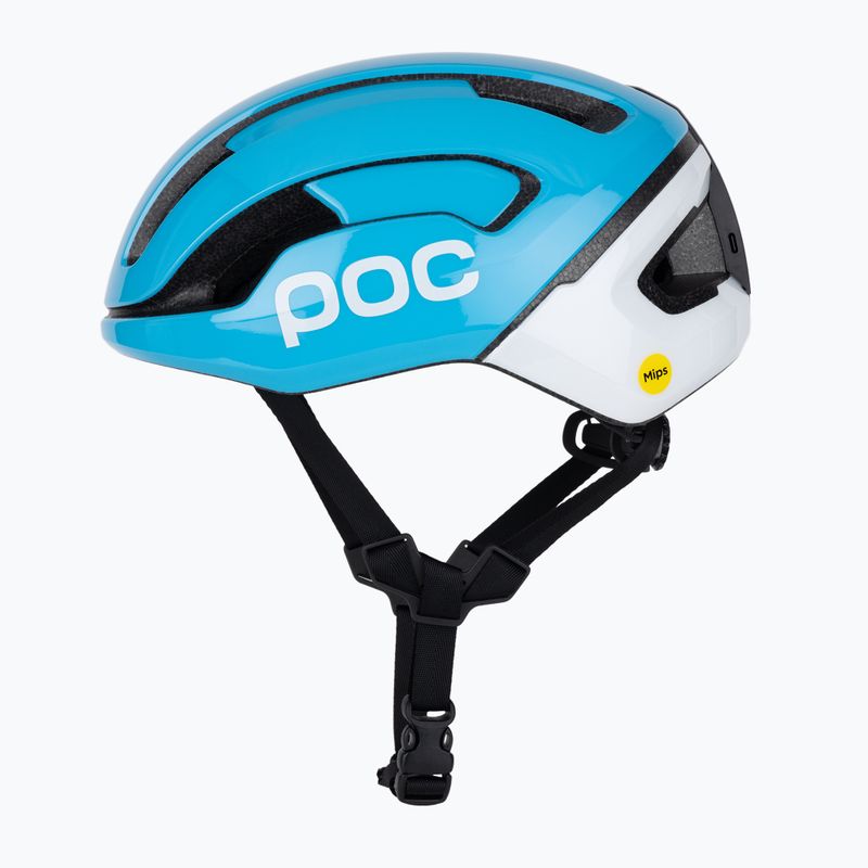 Fahrradhelm POC Omne Beacon MIPS kyanite blue/hydrogen white 3
