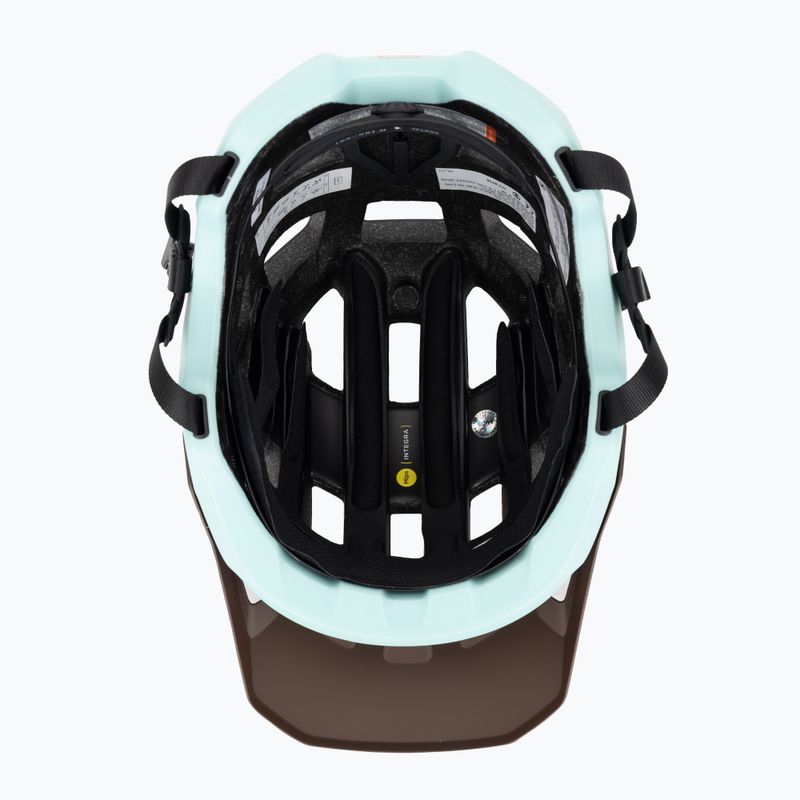 Fahrradhelm POC Kortal Race MIPS bronzite brown matt/lazurite blue matt 5