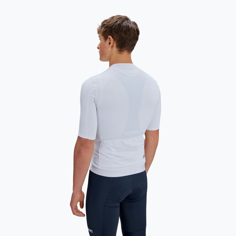 Herren Fahrradtrikot POC Cadence Jersey hydrogen white 2