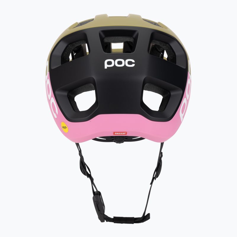 Fahrradhelm POC Cularis olivine green matt/thulite pink matt 4