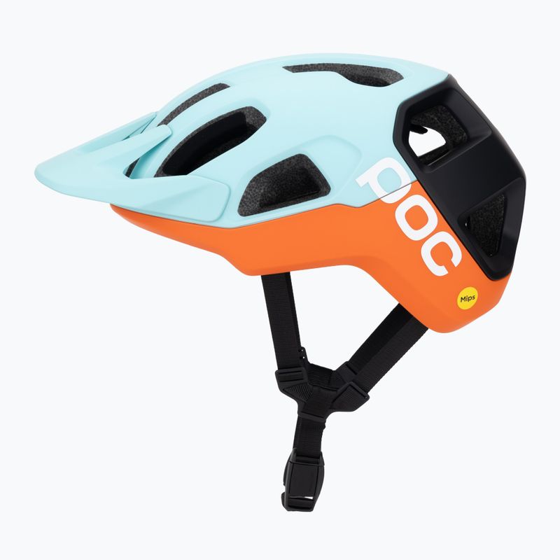 Fahrradhelm POC Cularis indicolite blue matt/carnelian orange matt 3