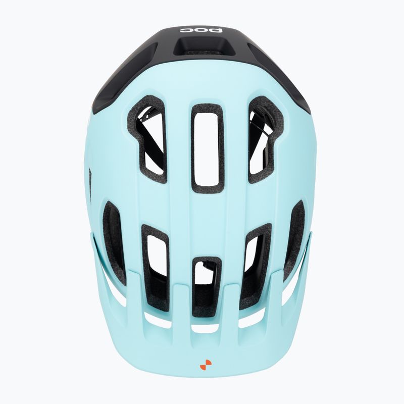 Fahrradhelm POC Cularis indicolite blue matt/carnelian orange matt 6
