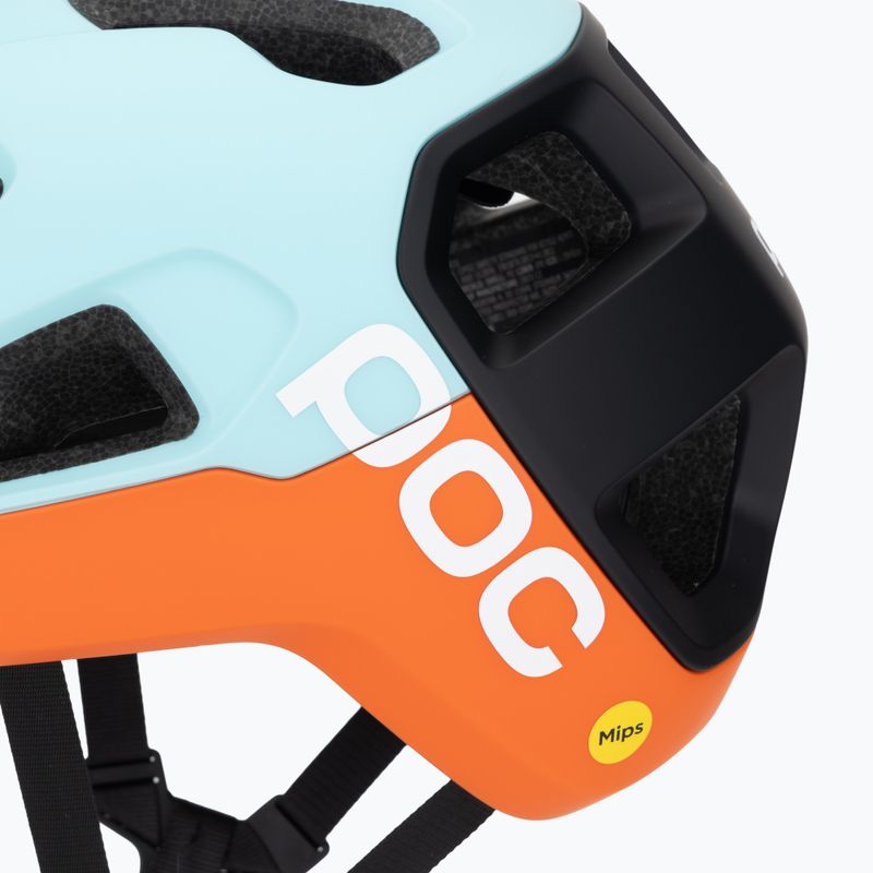 Fahrradhelm POC Cularis indicolite blue matt/carnelian orange matt 7