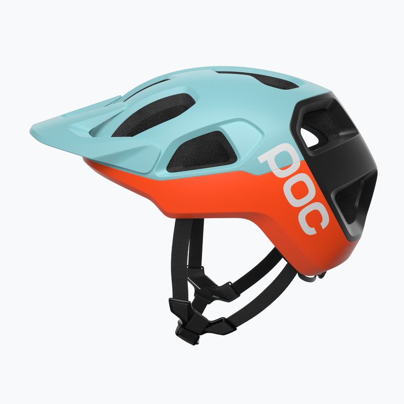 Fahrradhelm POC Cularis indicolite blue matt/carnelian orange matt 2