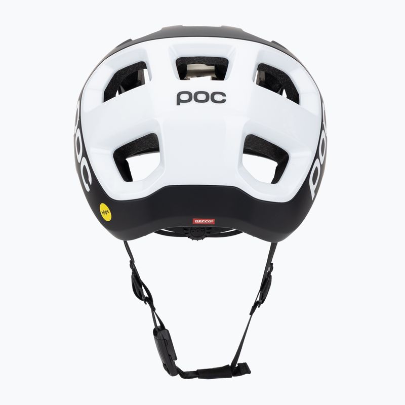 Fahrradhelm POC Cularis uranium black matt/hydrogen white w. logo 4