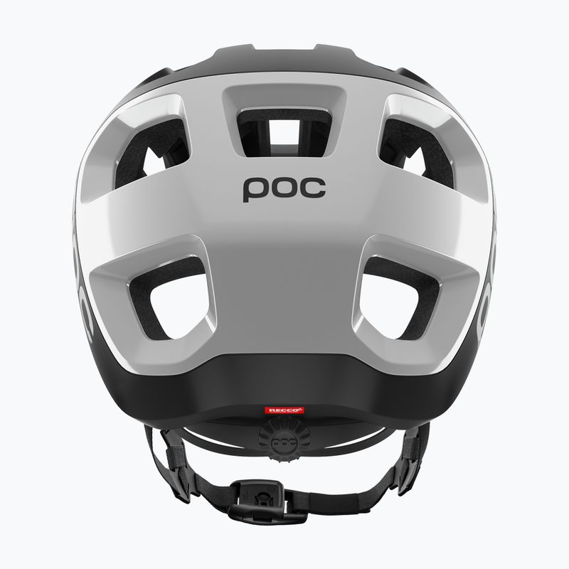 Fahrradhelm POC Cularis uranium black matt/hydrogen white w. logo 4