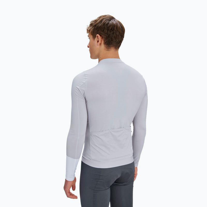 Herren Fahrrad-Langarmshirt POC Cadence Jersey granite grey 2