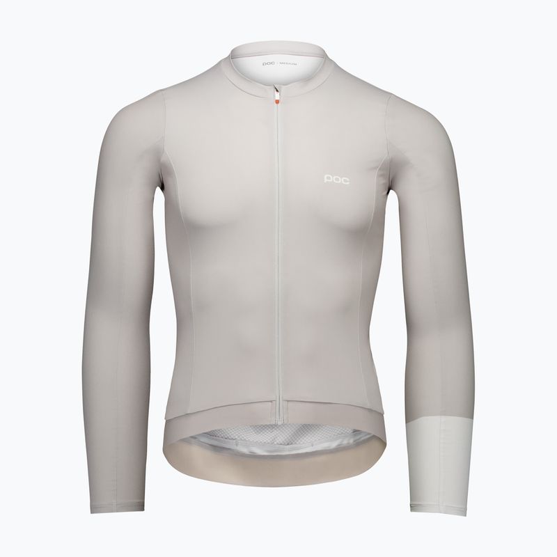 Herren Fahrrad-Langarmshirt POC Cadence Jersey granite grey 3