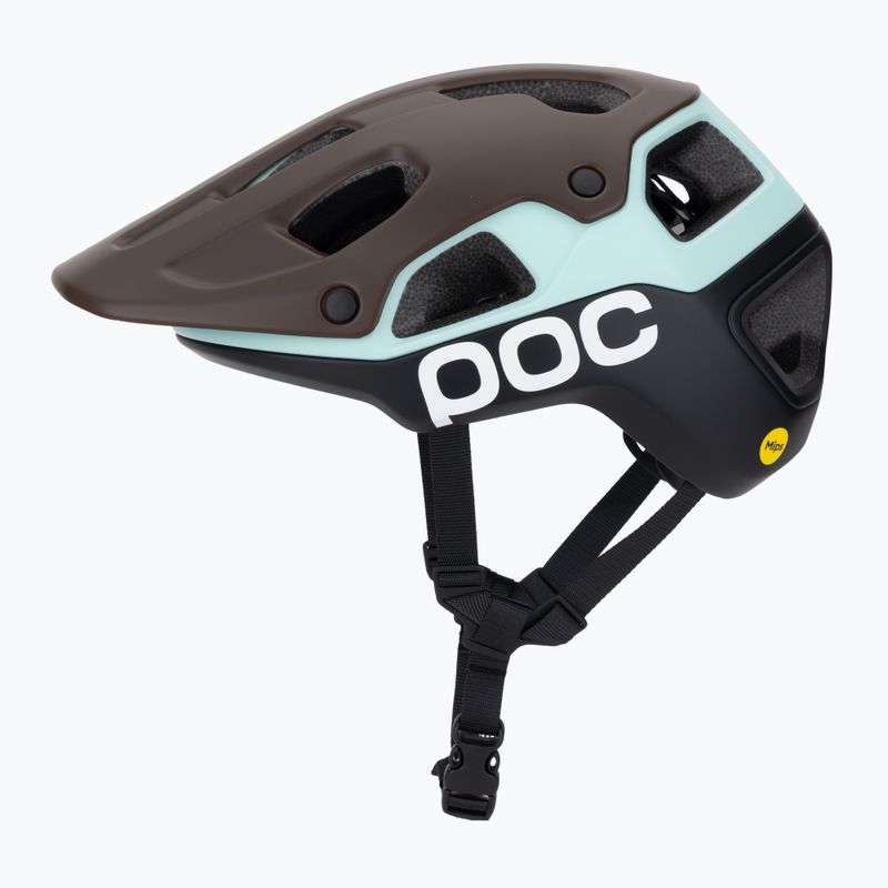 Fahrradhelm POC Cularis Pure bronzite brown matt/lazurite blue matt 3