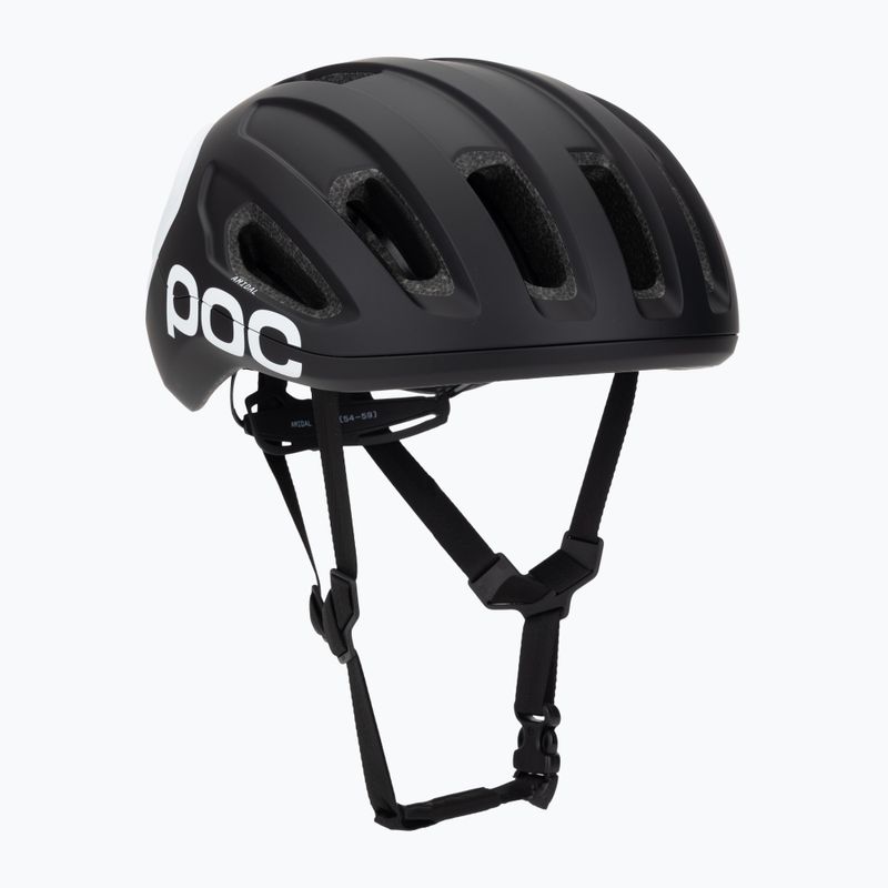 Fahrradhelm POC Amidal uranium black matt/hydrogen white