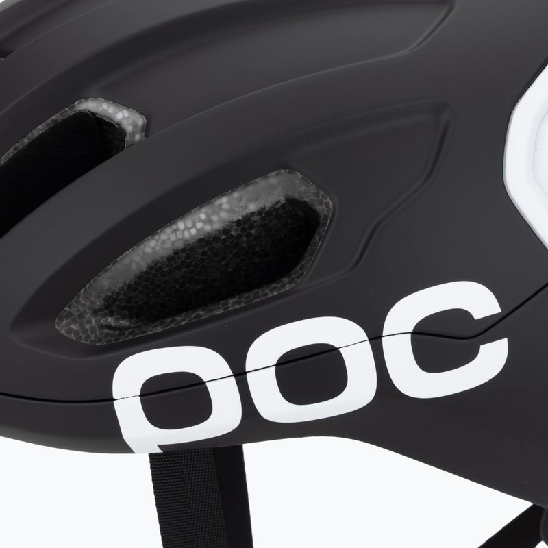 Fahrradhelm POC Amidal uranium black matt/hydrogen white 7